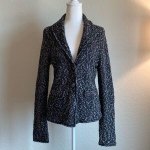 Wool blend button up sweater‎ size small